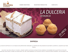 Tablet Screenshot of dulceriademurcia.com